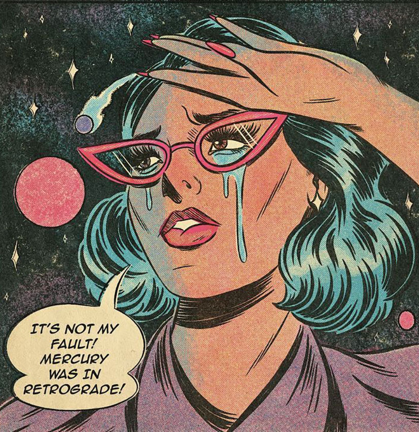 old comic book style illustration