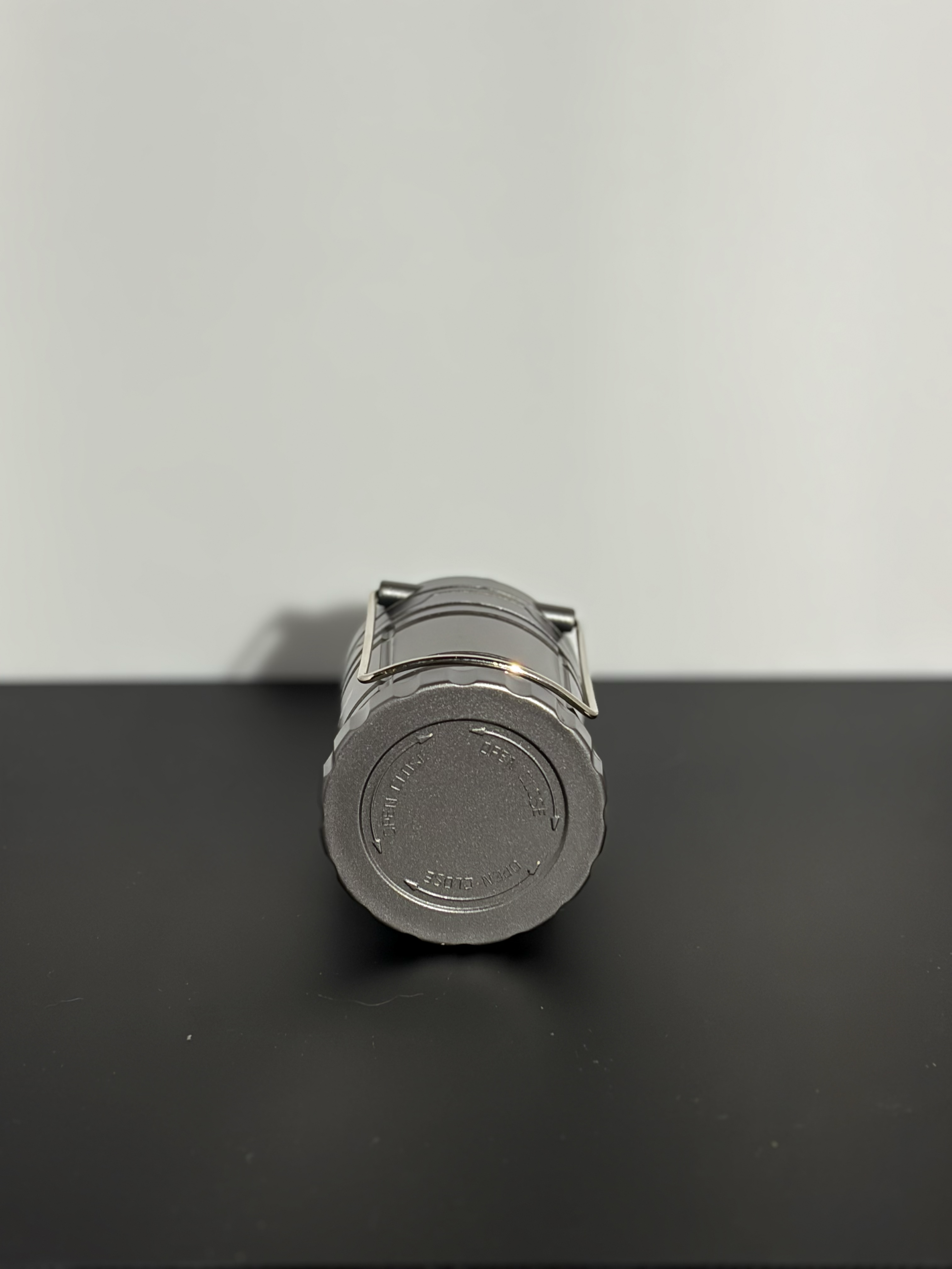 The bottom of a cylinder