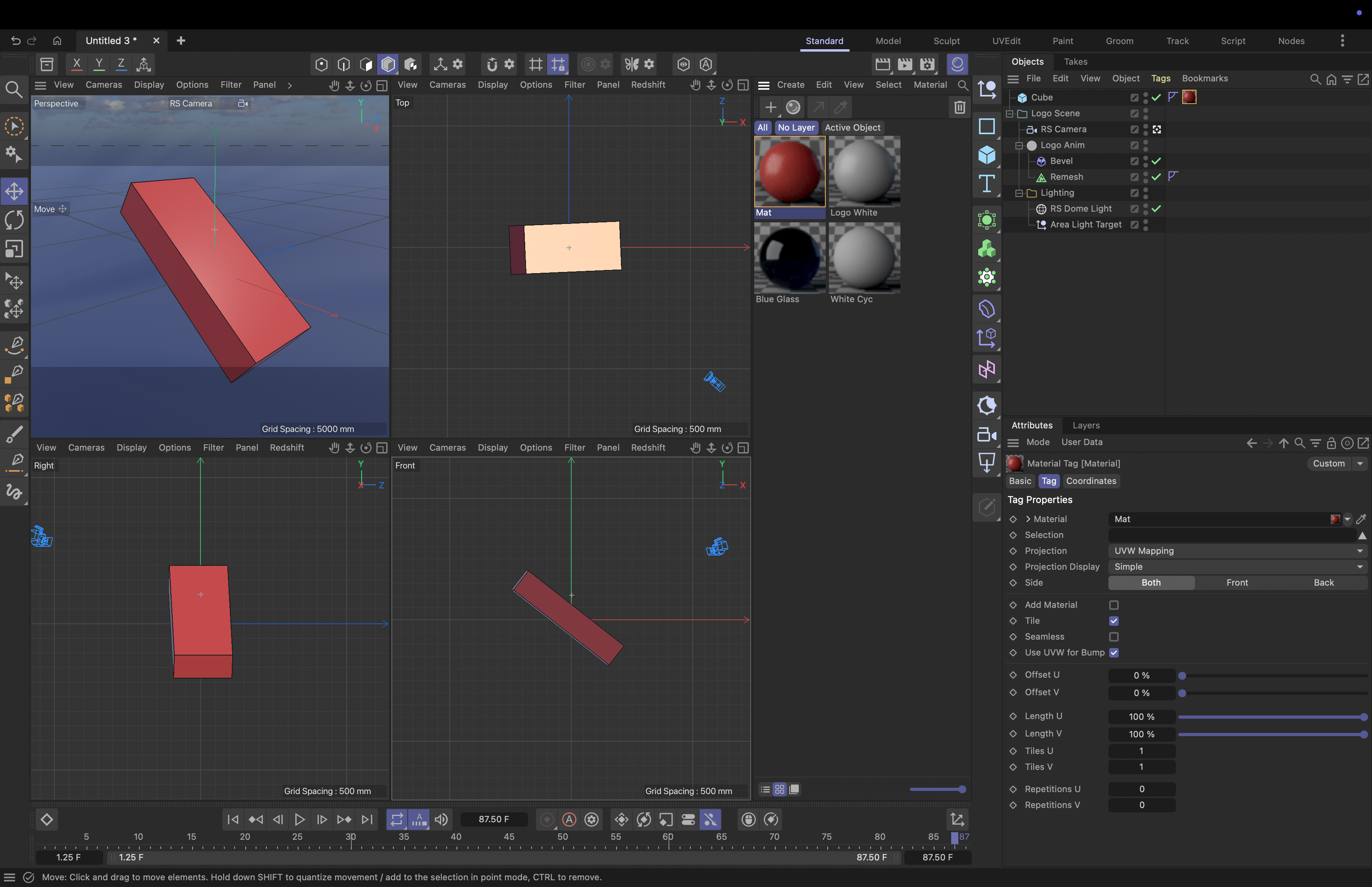 Screenshot of the second exploration from tutorial 1.