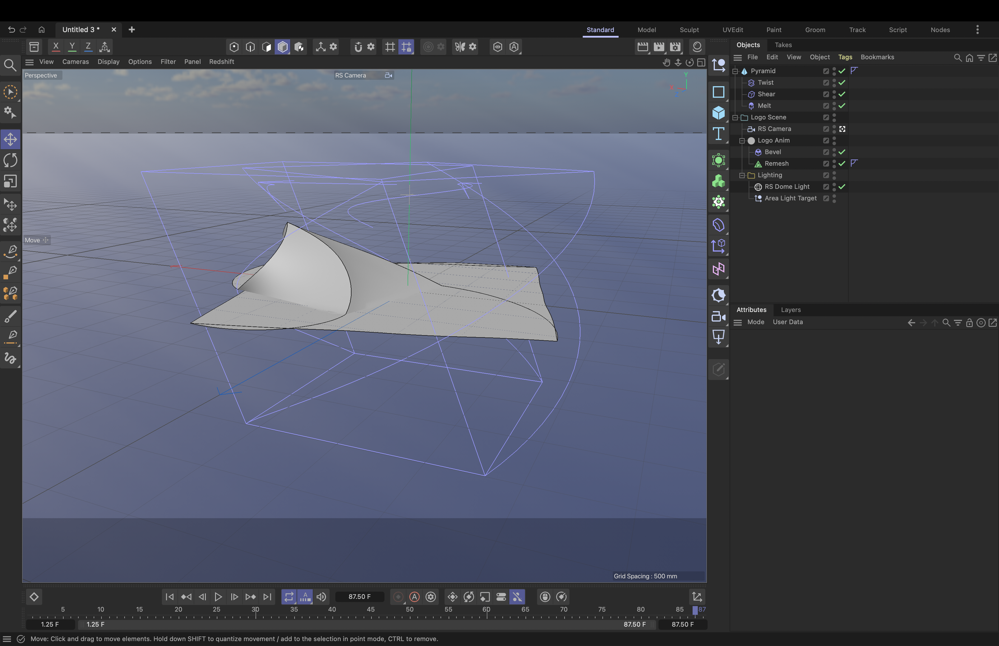 Screenshot of the second exploration from tutorial 2.