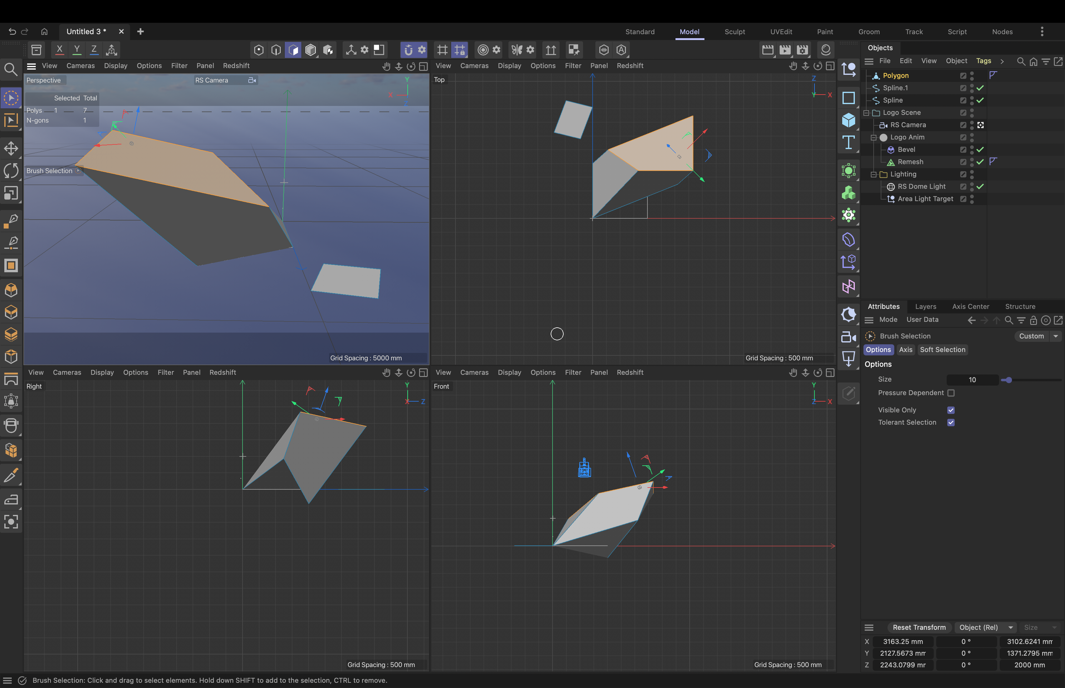 Screenshot of the first exploration from tutorial 3.