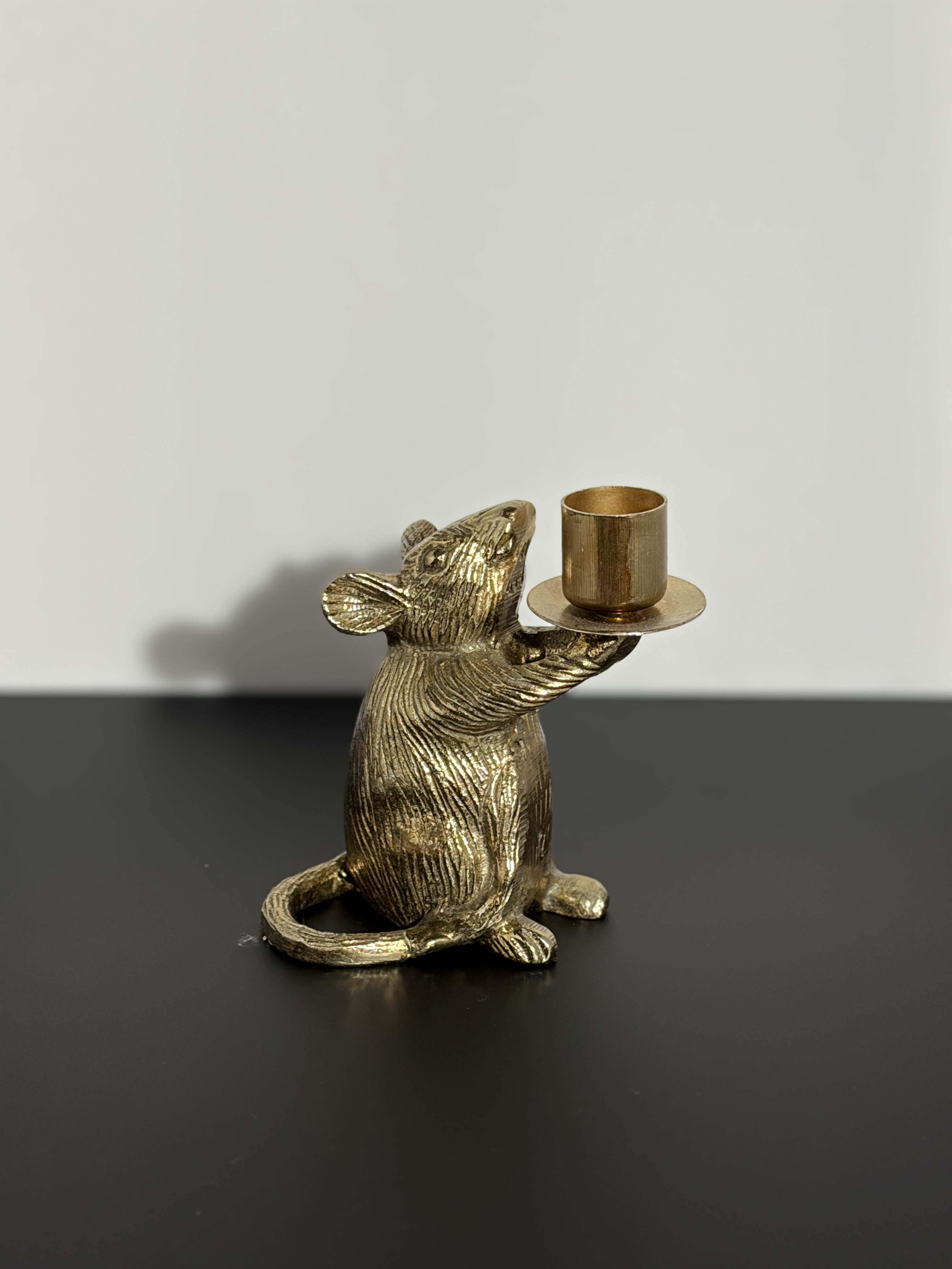 Side of a mouse candleholder. A runner up for a final complex object.