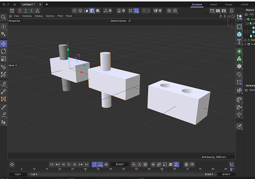 A screenshot of the end product after following video 4.